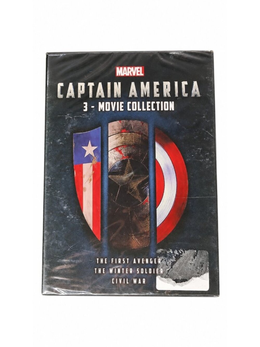 Captain America 3-Movie Collection DVD Marvel Trilogy NEW SEALED First Avenger